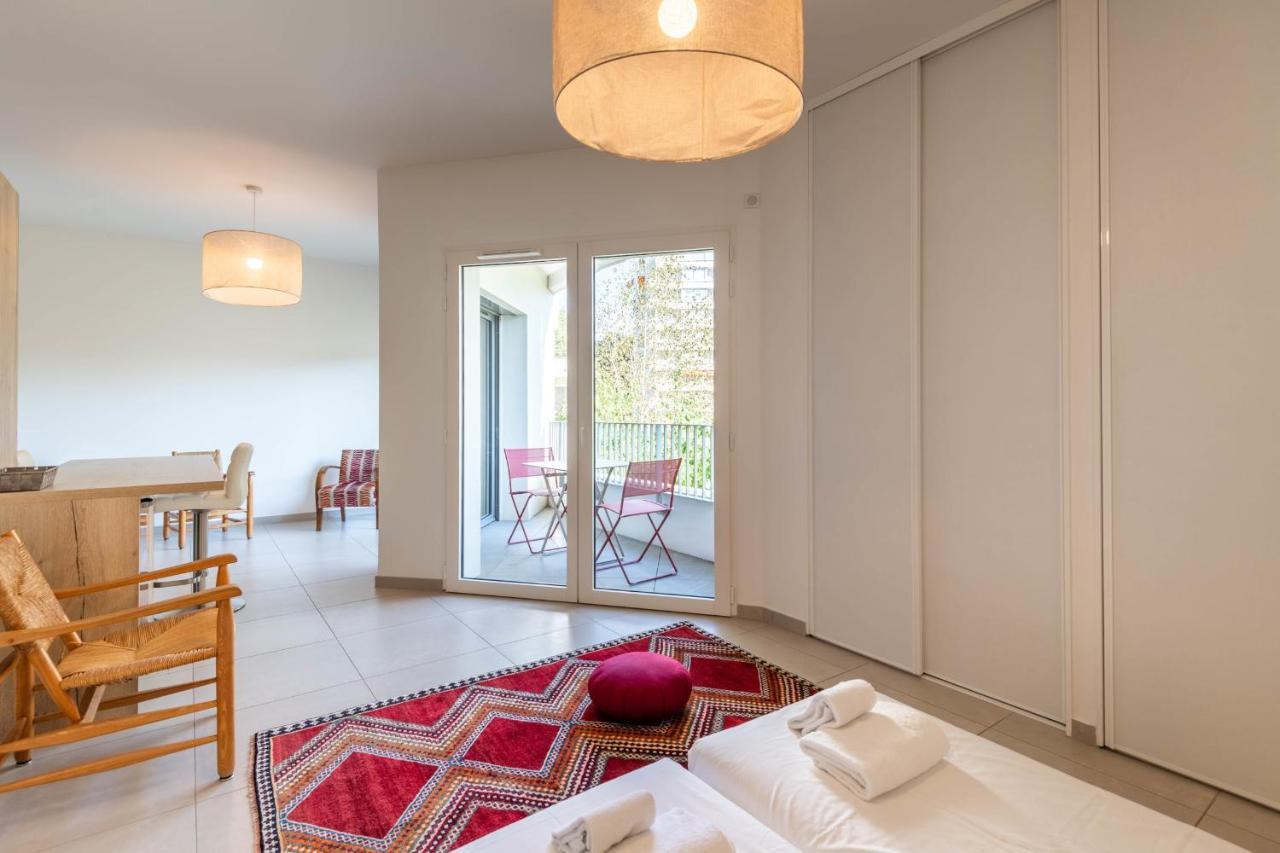 Charming Apartment With Balcony And Parking Near The Center Of Annecy Eksteriør billede